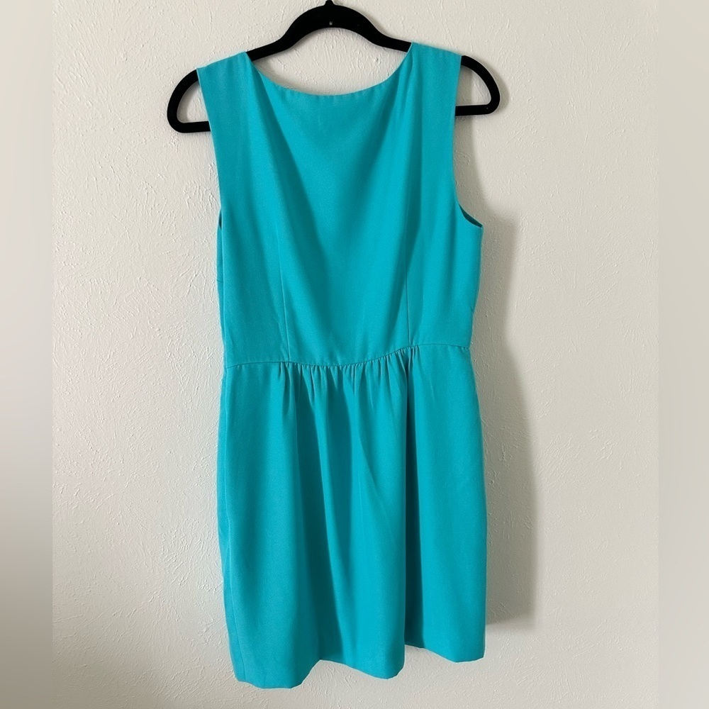 🌟SALE🌟 J. Crew turquoise dress with pockets​​​​​ - Picture 3 of 5